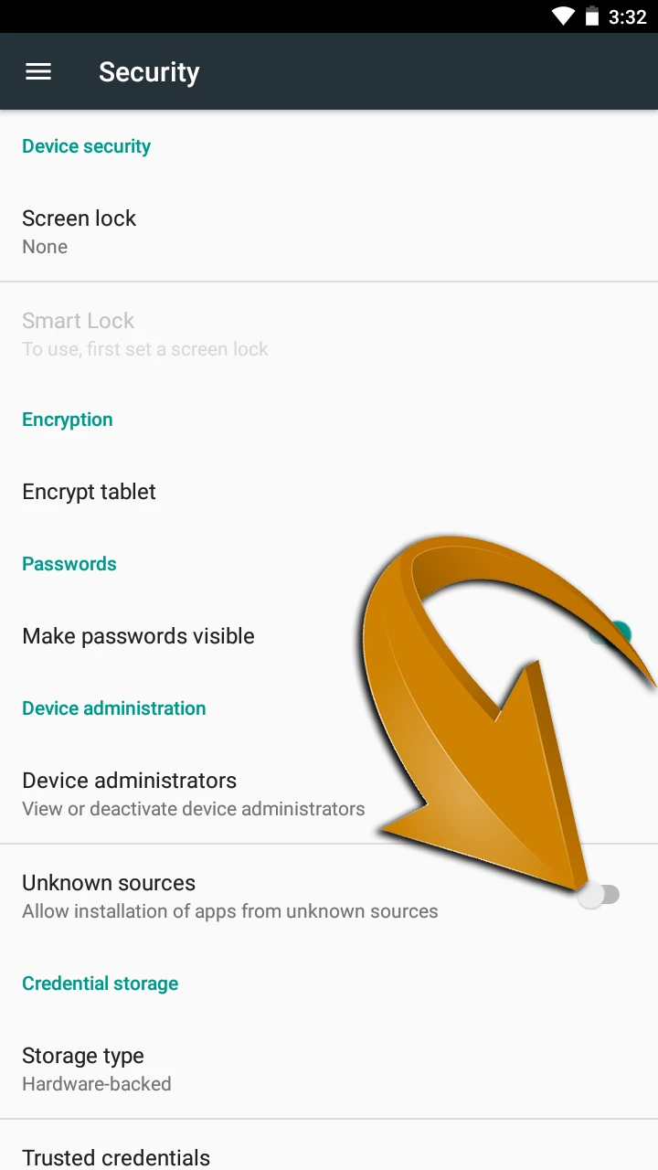 Set up your Android device to install the Maxxwin application.