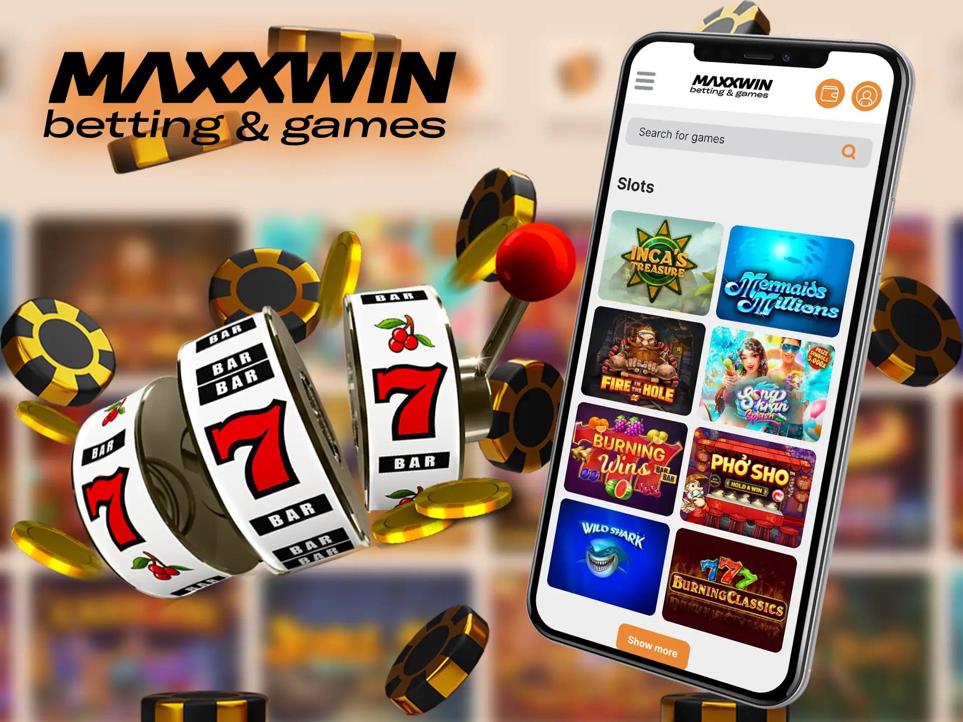 Maxxwin offers a huge selection of slots.