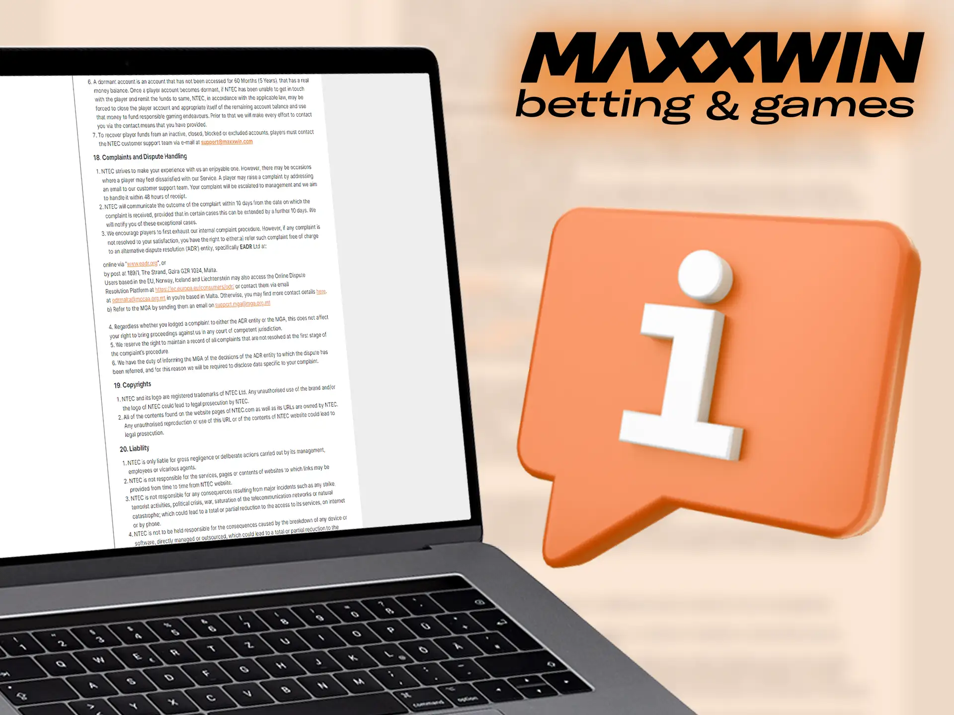 Maxxwin is licensed but not directly managed by the Malta Gaming Commission.