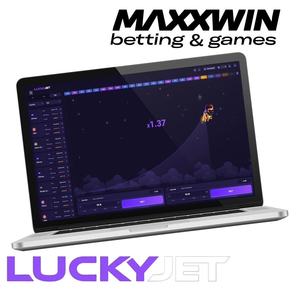Experience the thrill of the original Lucky Jet at Maxxwin!