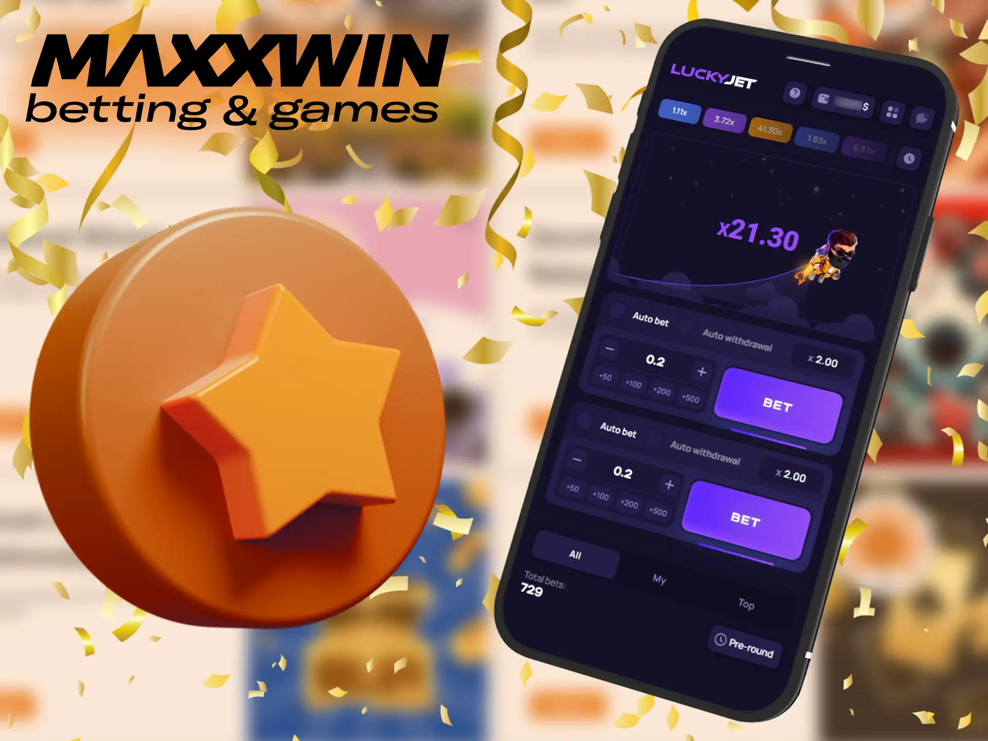 Lucky Jet has both mobile and desktop versions.