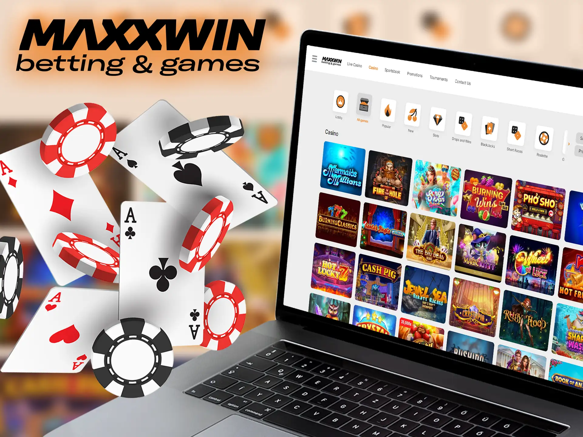 Maxxwin offers a variety of exciting entertainment options to suit your style and preferences.