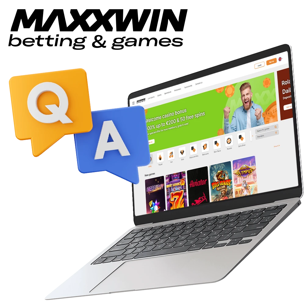Maxxwin's support team is available 24/7 on the official website.