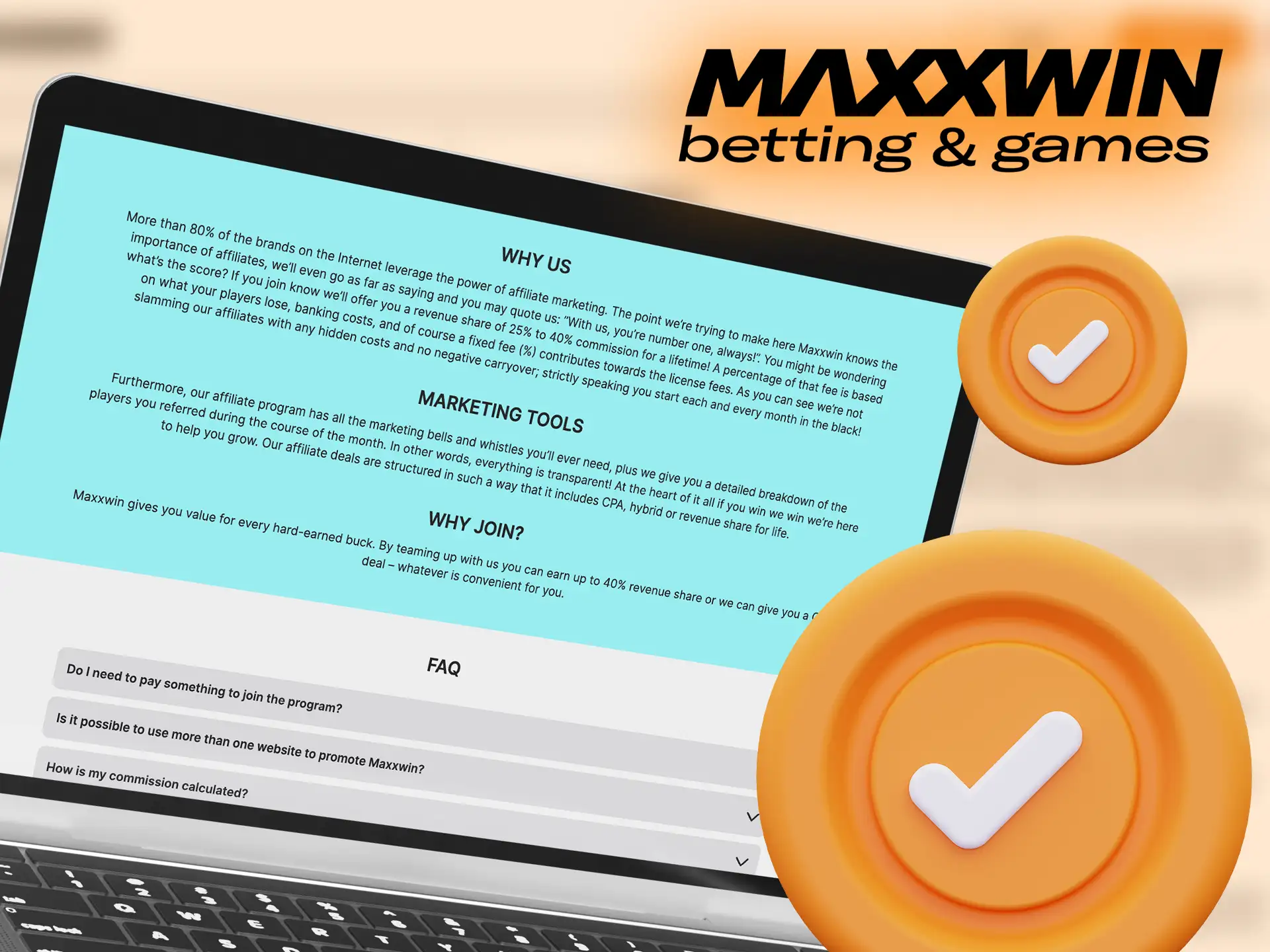 Discover the key benefits of becoming a Maxxwin partner.