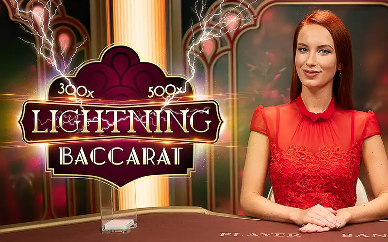 Enjoy lightning-fast wins with lightning baccarat on Maxxwin.