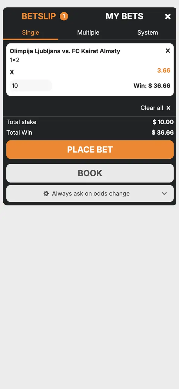 Place your bet and track results live on Maxxwin.
