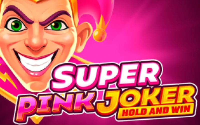 Win sparkling gems in Super Pink Joker: Hold and Win at Maxxwin.